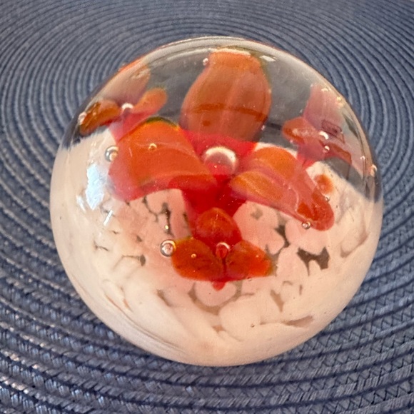 Vintage Blown Glass Paperweight - Picture 8 of 13